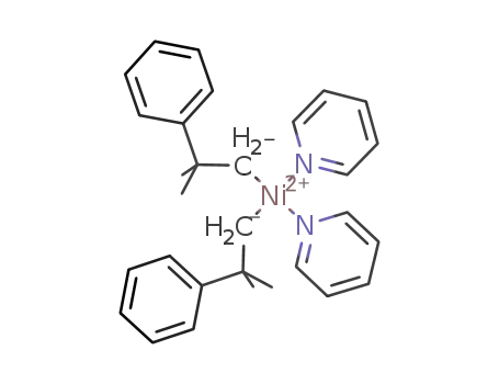 cis-Ni(CH<sub>2</sub>CMe<sub>2</sub>Ph)2py2