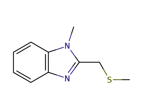 1-Methyl-2-[(methylsulfanyl)methyl]-1H-benzimidazole