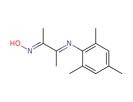 Molecular Structure of 639792-83-9 ((E,E)-2-(hydroxyimino)-3-[(2,4,6-trimethylphenyl)imino]butane)