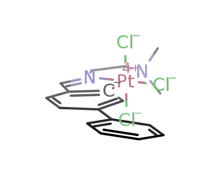 [PtCl<sub>3</sub>(4-C<sub>6</sub>H<sub>5</sub>C<sub>6</sub>H<sub>3</sub>CHNCH<sub>2</sub>CH<sub>2</sub>NMe<sub>2</sub>)]