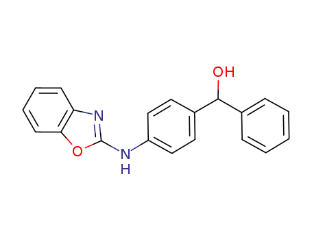 [4-(benzoxazol-2-ylamino)phenyl](phenyl)methanol