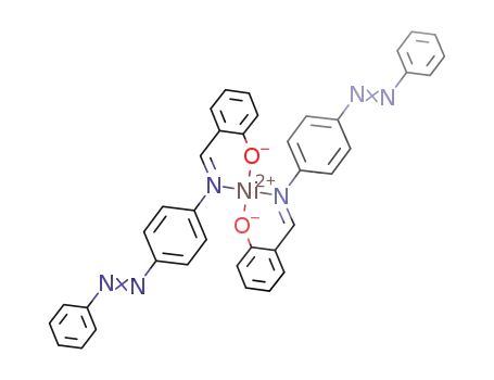 [Ni(N-(p-phenylazobenzene)salicylaldeimine(-H))2]