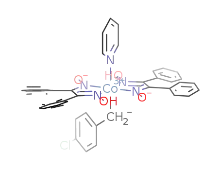[(4-chlorobenzyl)Co(N,N'-diphenylglyoximato)2(C<sub>5</sub>H<sub>5</sub>N)]