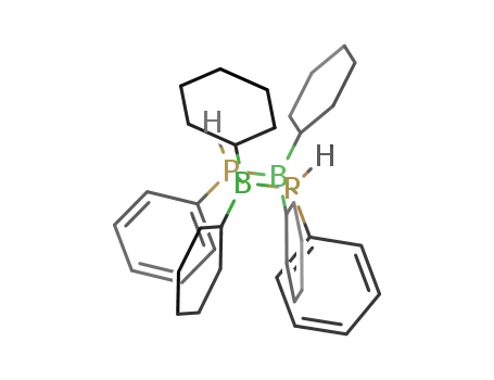 cis-P<sub>2</sub>B<sub>2</sub>(cyclohexyl)4H<sub>2</sub>Ph<sub>2</sub>