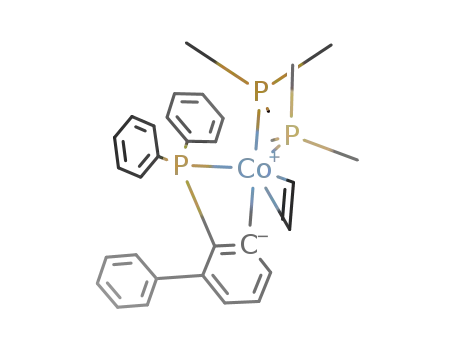 [(2-(diphenylphosphanyl)-3-phenylphenyl-(C<sup>(1)</sup>,P))(ethene)bis(trimethylphosphane)cobalt(I)]