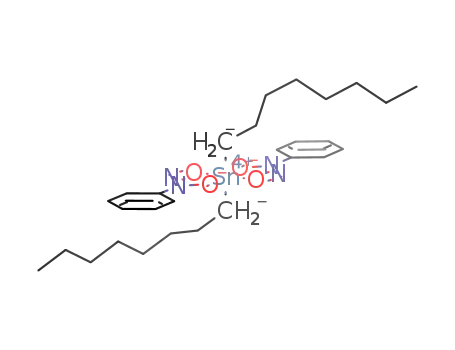 Molecular Structure of 947265-19-2 (Oc<sub>2</sub>Sn(N-nitroso-N-phenylhydroxylaminate)2)