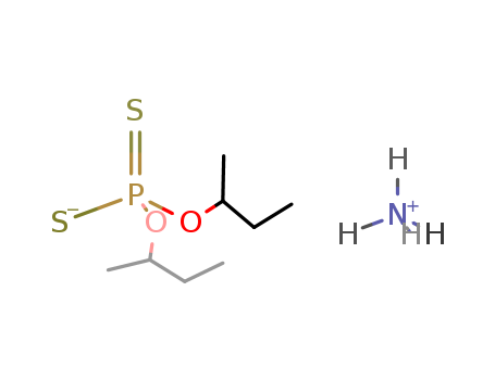 Phosphorodithioicacid, O,O-bis(1-methylpropyl) ester, ammonium salt (1:1) cas  27738-95-0