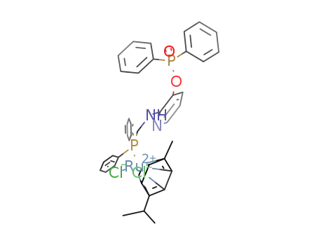 [RuCl2(η6-p-cymene)(Ph2PCH2N(H)C5H3(OP(O)Ph2)N)]