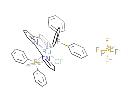Ru(2,2':6',2''-terpyridine)(PPh<sub>3</sub>)2(Cl)PF<sub>6</sub>