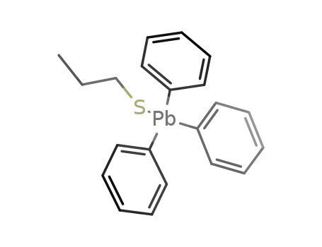 Molecular Structure of 3600-13-3 (Plumbane,triphenyl(propylthio)-)
