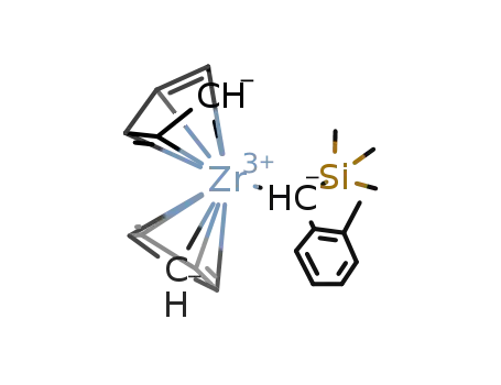 [Zr(C<sub>5</sub>H<sub>5</sub>)2(CHSi(CH<sub>3</sub>)3)C<sub>6</sub>H<sub>4</sub>CH<sub>3</sub>]
