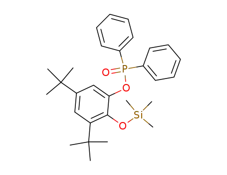 Diphenylphopshinsaeure-2-trimethylsiloxy-3,5-di-tert-butylphenylester