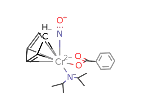 CpCr(NO)(N(i)Pr<sub>2</sub>)(O<sub>2</sub>CPh)
