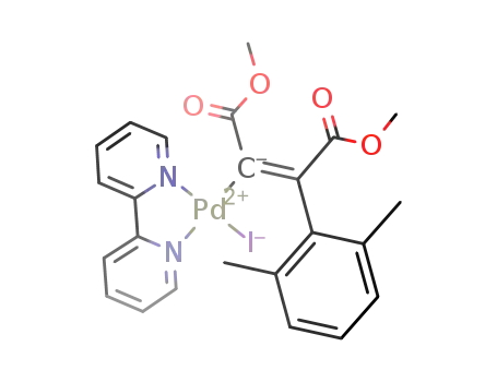 [PdI(CCOOMeCCOOMe(C<sub>6</sub>H<sub>3</sub>Me<sub>2</sub>-2,6))(2,2'-bipyridine)]