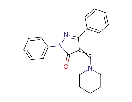 2,5-ジフェニル-4-(1-ピペリジニルメチレン)-2H-ピラゾール-3(4H)-オン