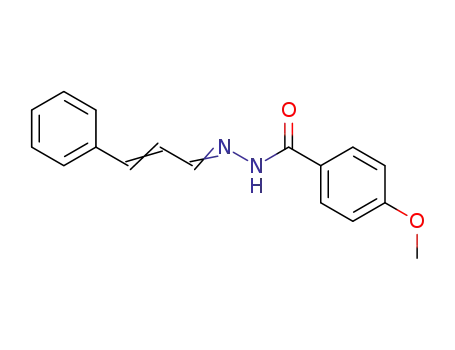 Molecular Structure of 103635-24-1 (4-Methoxybenzenamine, N-(2-benzylidenethylidenamino)-)