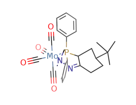 molybdenum<sup>(0)</sup>(CO)4 (tert-butyl-2-diphenylphosphino-cyclohexanone N,N-dimethylhydrazone)