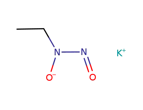 Molecular Structure of 396726-23-1 (Ethanamine, N-hydroxy-N-nitroso-, potassium salt)