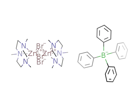 [(1,4,7-trimethyl-1,4,7-triazacyclononane)2Zn2(μ-Br)3]BPh4