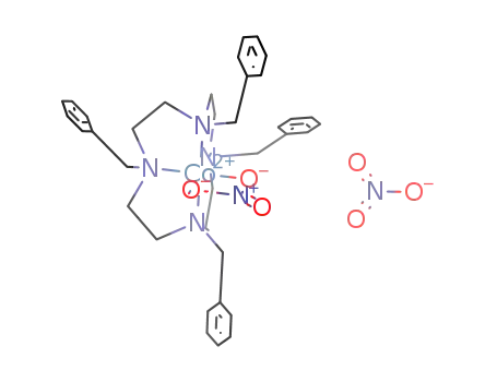 [Co(1,4,7,10-tetrakisbenzyl-1,4,7,10-tetraazacyclododecane)(NO<sub>3</sub>)](NO<sub>3</sub>)