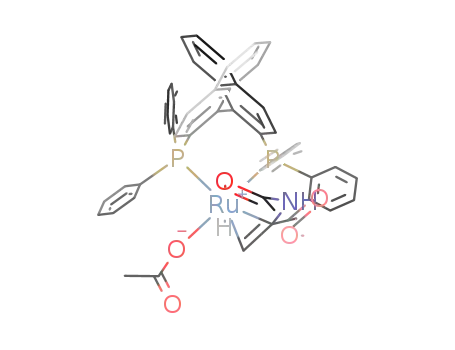 Molecular Structure of 440634-55-9 ((OC-6-43-C)-[RuH(CH3COO)((S)-binap)((2,3-η-κO1')-(methyl α-(acetamido)acrylate))])