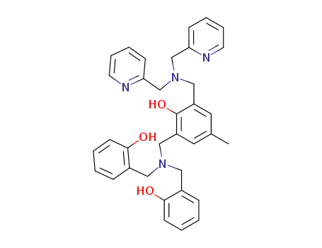 Phenol,
2-[[bis[(2-hydroxyphenyl)methyl]amino]methyl]-6-[[bis(2-pyridinylmethyl)
amino]methyl]-4-methyl-