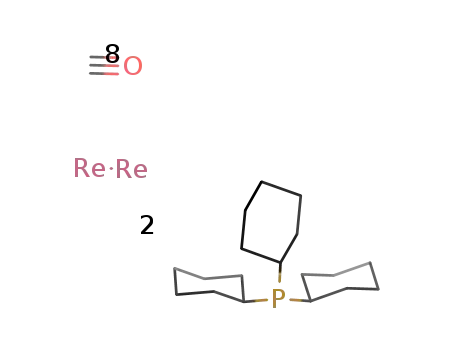 Re<sub>2</sub>(CO)8(tricyclohexylphosphine)2