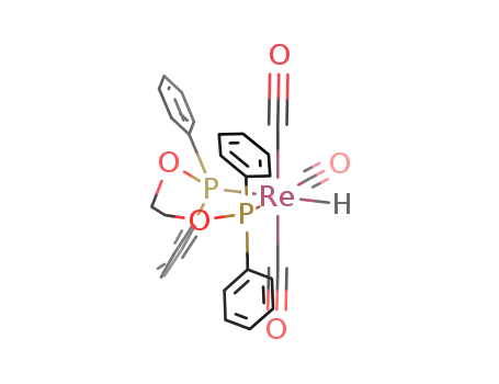tricarbonylhydridorhenium(I)(Ph<sub>2</sub>POCH<sub>2</sub>CH<sub>2</sub>OPPh<sub>2</sub>)
