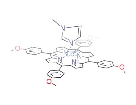 (C<sub>6</sub>H<sub>4</sub>OCH<sub>3</sub>)4C<sub>20</sub>H<sub>8</sub>N<sub>4</sub>Co(CH<sub>3</sub>C<sub>3</sub>N<sub>2</sub>H<sub>3</sub>)
