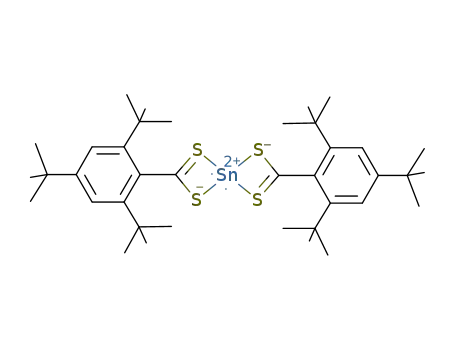 tin(II) bis(2,4,6-tri-tert-butylbenzenedithicarboxylate)