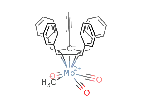 [(η5-pentabenzylcyclopentadienyl)Mo(CO)3Me]
