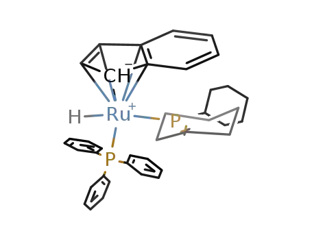 [RuH(η5-indenyl)(PCy(C6H10))(PPh3)]