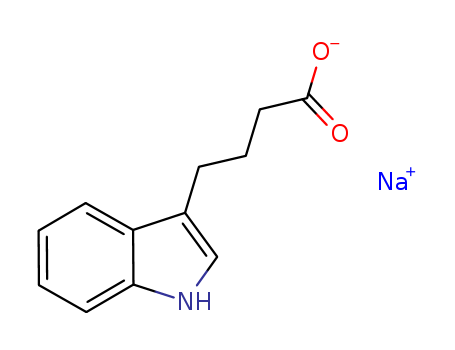 1H-Indole-3-butanoic acid monosodium salt