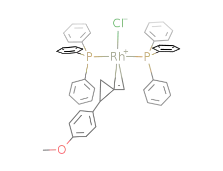RhCl(P(C<sub>6</sub>H<sub>5</sub>)3)2(C<sub>11</sub>H<sub>12</sub>O)