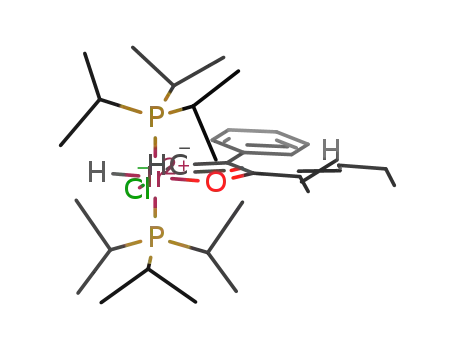 [IrCl(H)(P(CH(CH<sub>3</sub>)2)3)2(CHC(C<sub>6</sub>H<sub>5</sub>)C(O)C(CH<sub>3</sub>)CHC<sub>2</sub>H<sub>5</sub>)]
