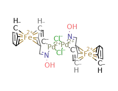 [Pd((η(5)-C5H3CH=NOH)Fe(η(5)-C5H5))(μ-Cl)]2