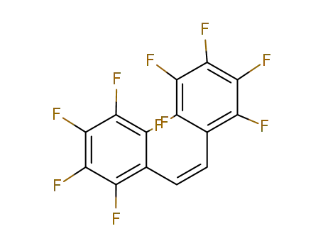 Benzene, 1,1'-(1Z)-1,2-ethenediylbis[2,3,4,5,6-pentafluoro-