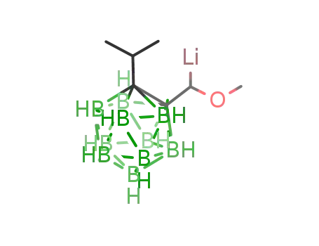 B<sub>10</sub>H<sub>10</sub>(C<sub>3</sub>H<sub>7</sub>CCCHLiOCH<sub>3</sub>)