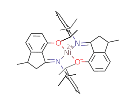 Ni(OC<sub>9</sub>H<sub>6</sub>(CH<sub>3</sub>)NC<sub>6</sub>H<sub>3</sub>(CH(CH<sub>3</sub>)2)2)2