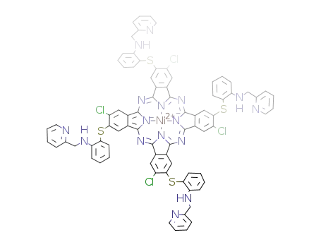 Ni(C<sub>80</sub>H<sub>52</sub>Cl<sub>4</sub>N<sub>16</sub>S<sub>4</sub>)