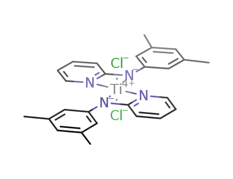 bis(2-(3,5-dimethyl)phenylaminopyridinato) titanium dichloride complex