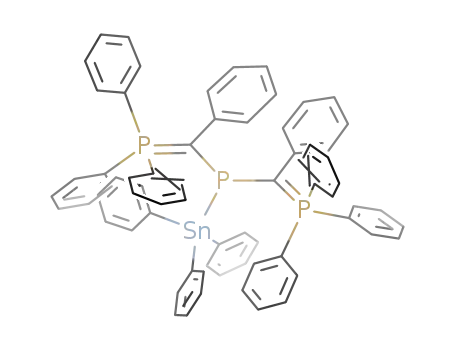P(Sn(C<sub>6</sub>H<sub>5</sub>)3)(C(C<sub>6</sub>H<sub>5</sub>)P(C<sub>6</sub>H<sub>5</sub>)3)2