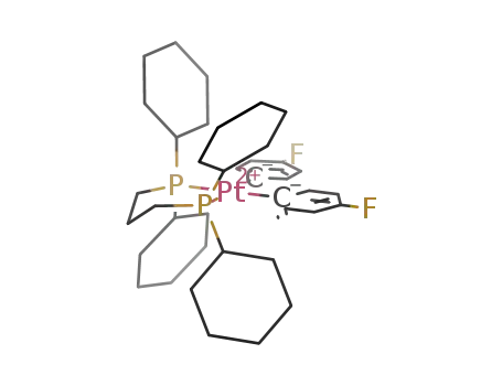 [Pt(C<sub>6</sub>H<sub>4</sub>F)2(dcpp)]