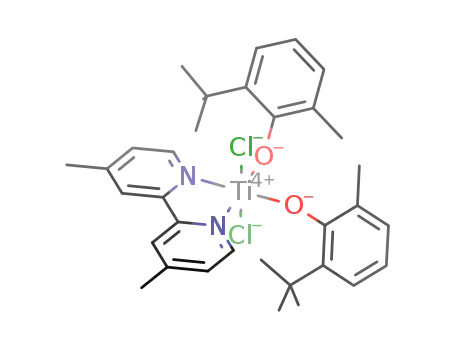 [dichlorobis(2-tert-butyl-6-methylphenolate)(4,4'-dimethyl-2,2'-bipyridine)titanium(IV)]