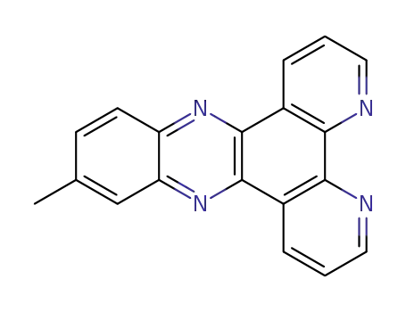Molecular Structure of 205367-28-8 (7-methyldipyrido[3,2-a:2’,3’-c]phenazine)
