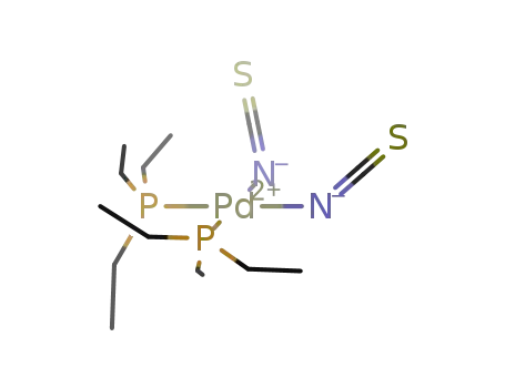 cis/trans-[Pd(NCS)(PEt<sub>3</sub>)2]