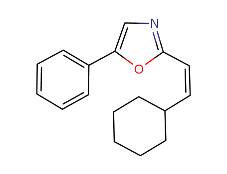 (Z)-2-(2-cyclohexylvinyl)-5-phenyloxazole
