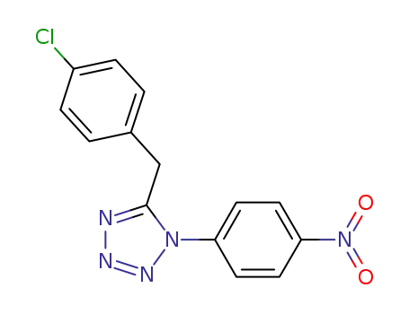 5-(4-chlorobenzyl)-1-(4-nitrophenyl)tetrazole