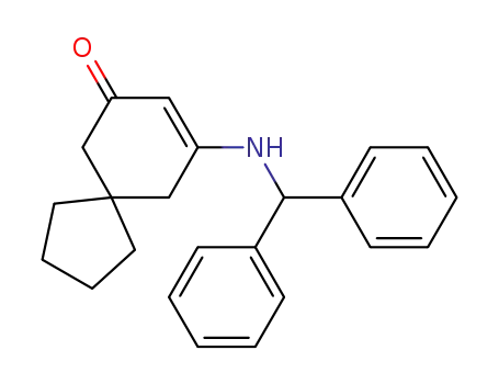 9-(benzhydrylamino)-spiro[4.5]dec-8-en-7-one