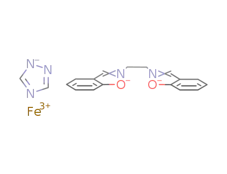 [Fe(salen)(1,2,4-triazole<sup>(1-)</sup>)]n